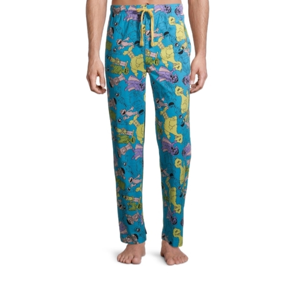SESAME STREET OFFICIAL LICENSED MEN'S SLEEP/LOUNGE PANTS - Picture 3 of 6